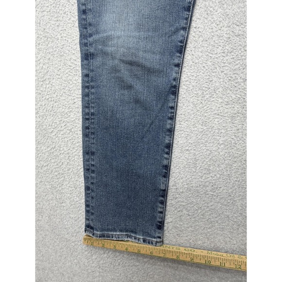 AG Adriano Goldschmied Ex Boyfriend Jeans Womens 27 Blue Mid Rise 27x29.5 Denim - Picture 2 of 11
